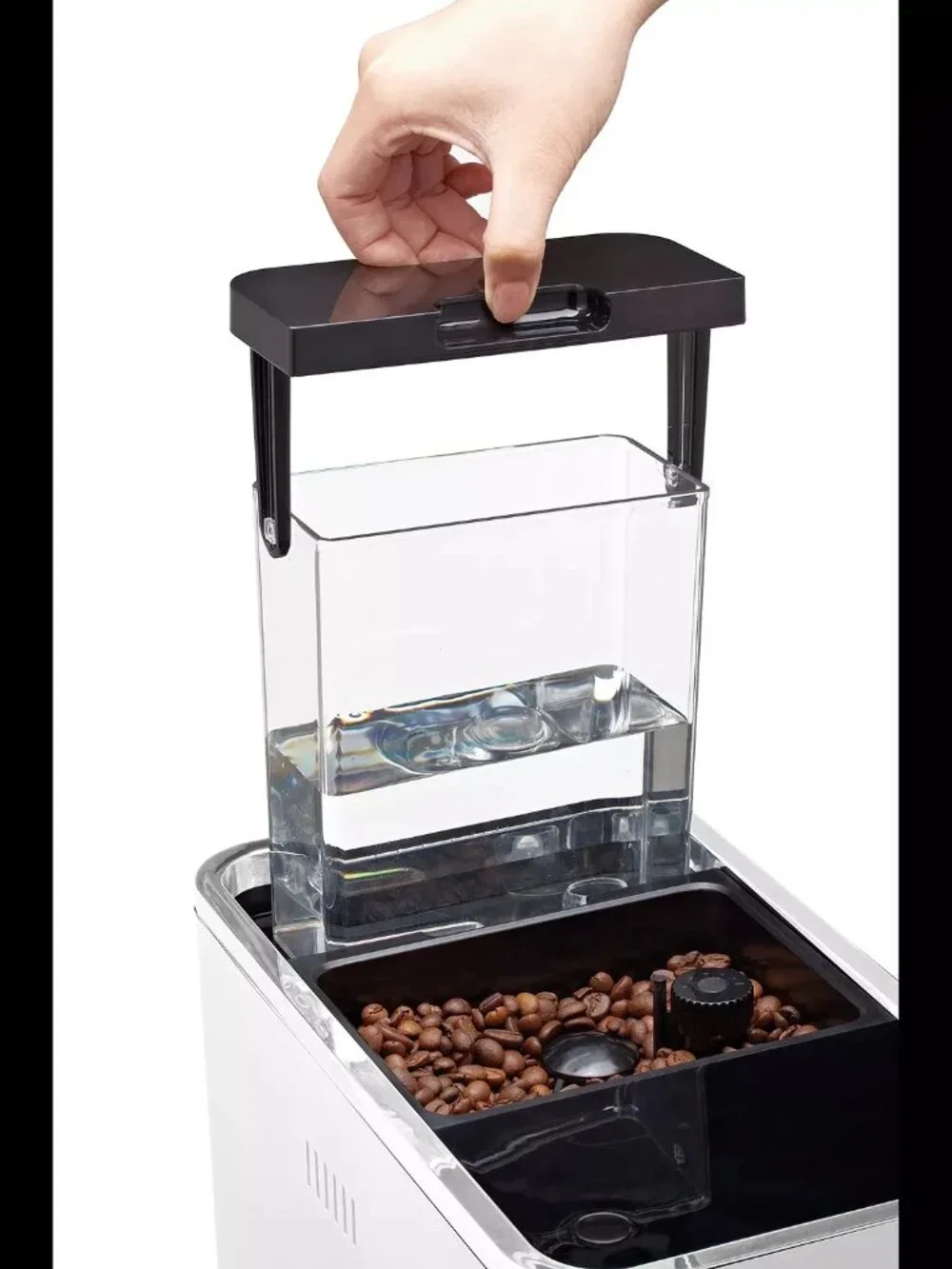 Espressione Concierge Elite Coffee Espresso Machine Infinite Black 20Bar Grinder